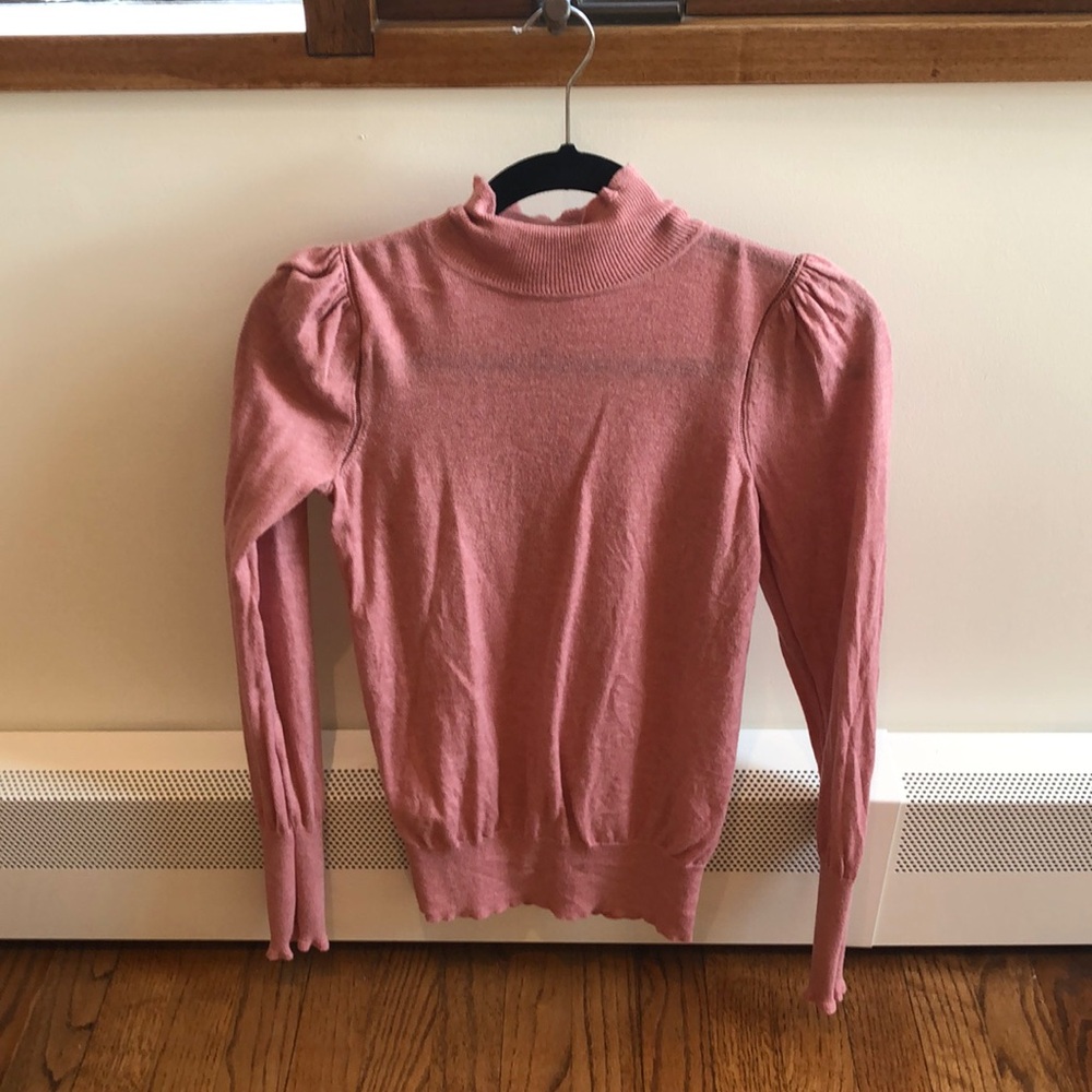Rebecca Taylor La Vie Pink Sweater XS